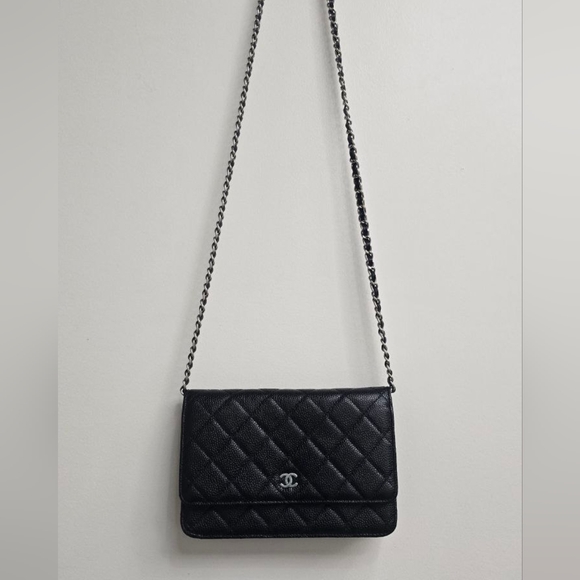 CHANEL Handbags - Chanel Black Quilted Crossbody Bag